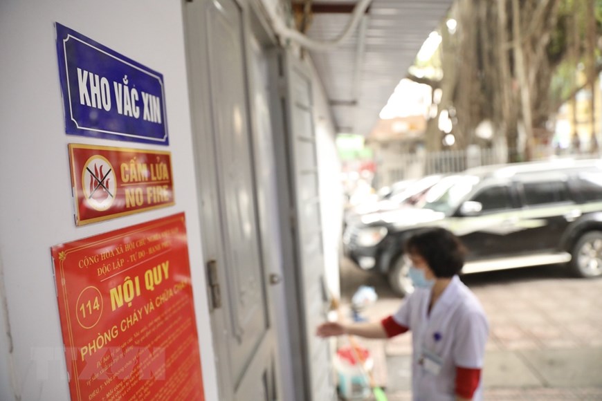 [Photo] Cận cảnh kho bảo quản vaccine tại quận Hai Bà Trưng