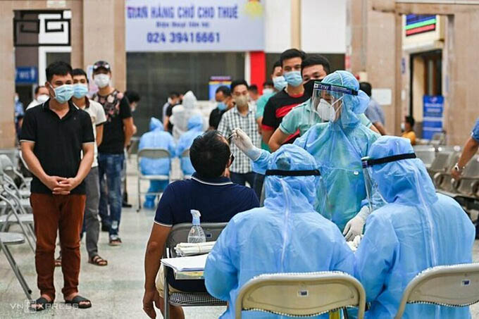 Hà Nội thêm 25 ca mắc COVID-19 mới, 4 ca phát hiện qua sàng lọc ho, sốt