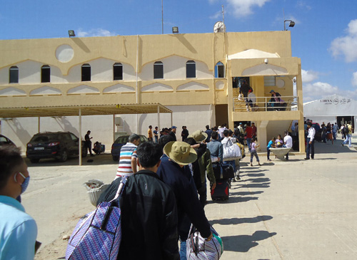 Sơ tán đợt cuối lao động Việt Nam tại Libya