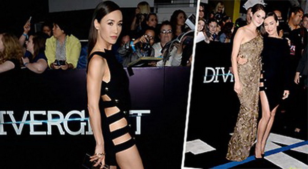 Không mặc nội y, Maggie Q tự tin trên thảm đỏ