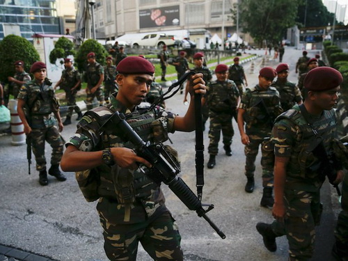 Malaysia bắt 4 nghi phạm sau vụ tấn công Jakarta