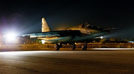 Không quân Nga tại Syria xuất kích tấn công IS trong đêm