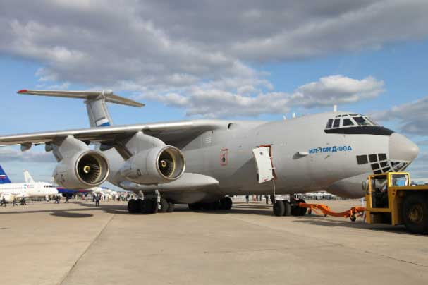 Clip: IL-76MD-90A - ''Xương sống'' của hàng không quân sự Nga