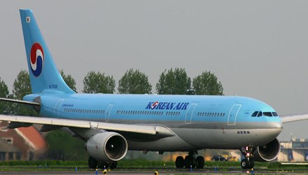 Máy bay Korean Air 'chém' đứt đuôi máy bay Thái Lan