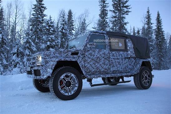 Mercedes-Benz sắp trình làng G65 AMG phiên bản mui trần