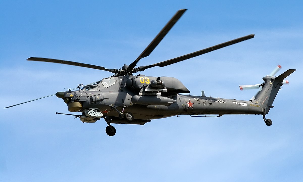 Nga tung video 'sát thủ diệt tăng' Mi-28 tác chiến ở Ukraine