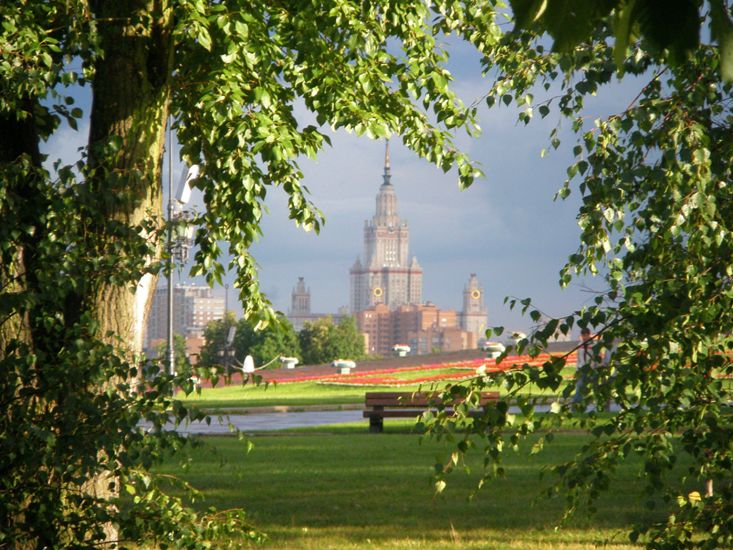 Moskva: Sau tuyết rơi, trời ấm nhanh