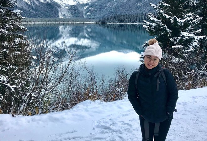 Mùa đông Canada qua những chuyến trekking của người Việt