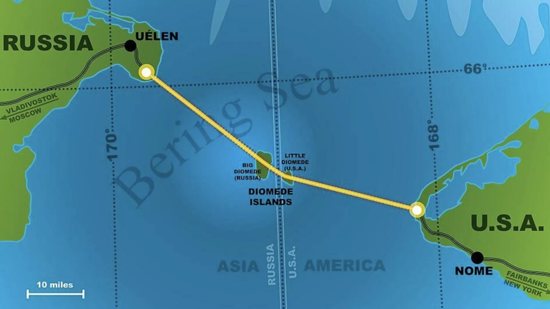 Nhà khoa học nói về độ phức tạp của dự án đường hầm nối Nga và Mỹ