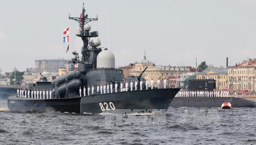 Nga phô trương sức mạnh hải quân