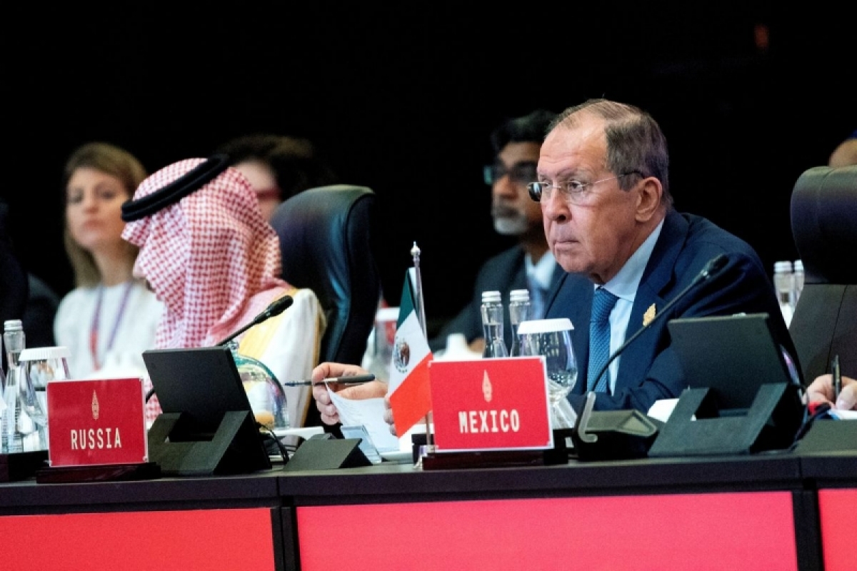 Ngoại trưởng Nga rời Hội nghị G20 khi Ngoại trưởng Đức phát biểu