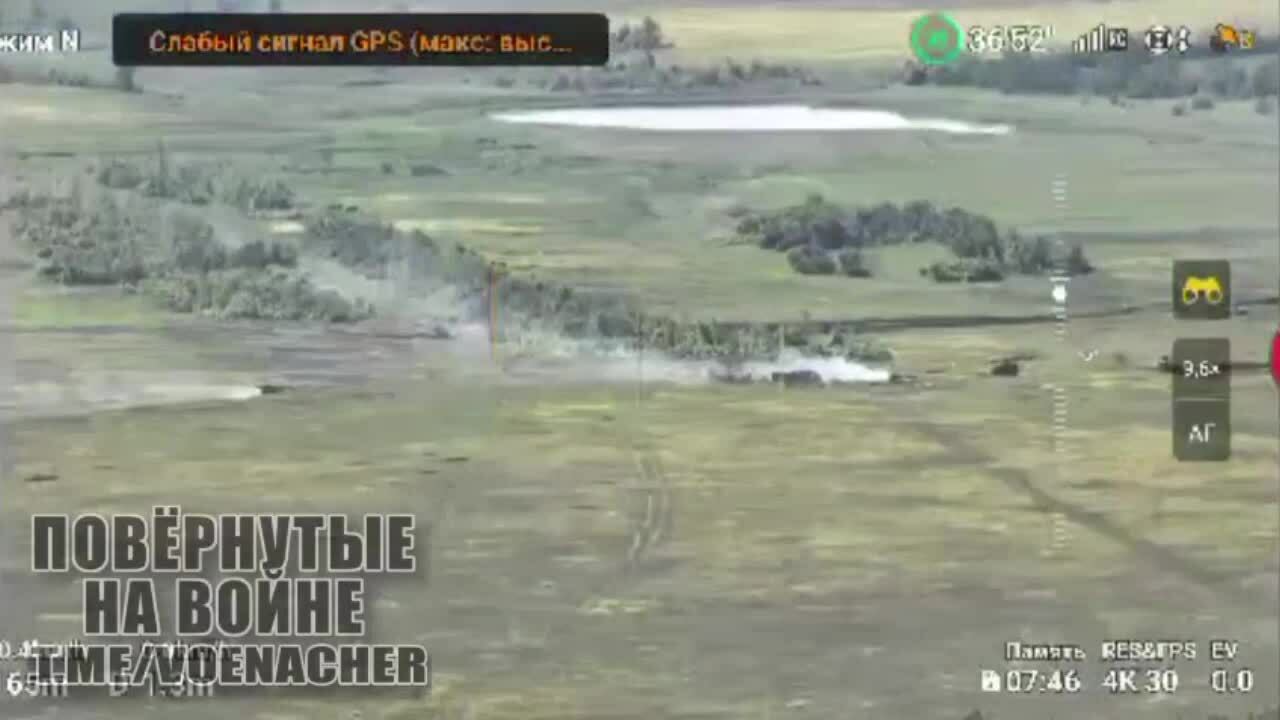 Chiến thuật thông minh, xe tăng Nga đánh bại đoàn xe bọc thép của Ukraine