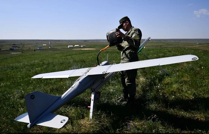 Nga sử dụng hệ thống tấn công - trinh sát không người lái đầu tiên tại Ukraine