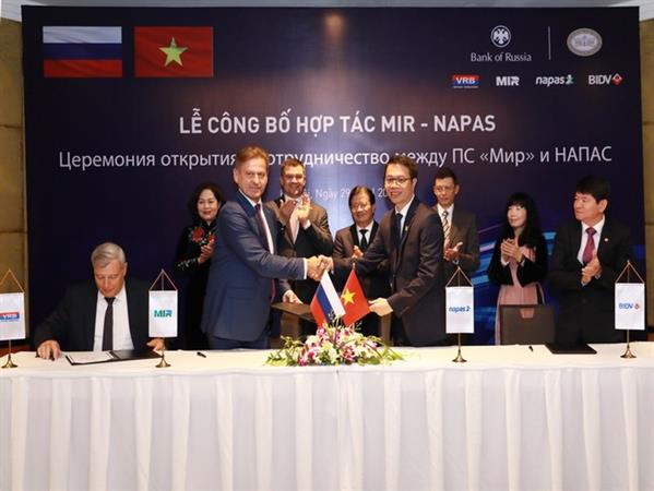 Thẻ ATM của Nga có thể thanh toán tại Việt Nam