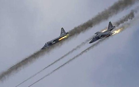 Chiến đấu cơ Nga và Syria ngừng không kích khủng bố ở Aleppo