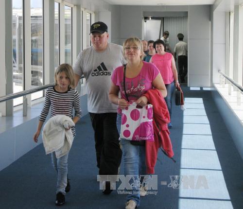 Nga đứng đầu châu Âu về lượng du khách tới Việt Nam