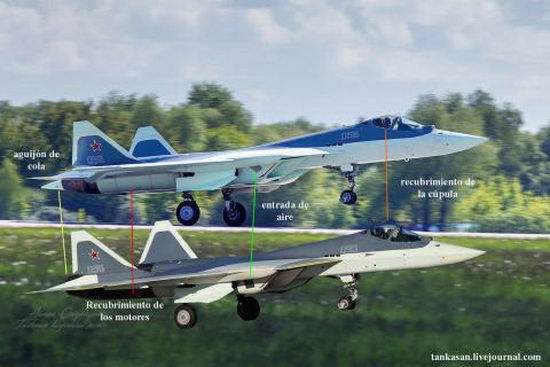 Nga thử công nghệ đỉnh cao trên nguyên mẫu T-50 mới