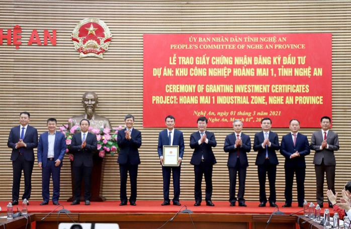 Nghệ An đón thêm khu công nghiệp 750 tỷ đồng, rộng hơn 264ha
