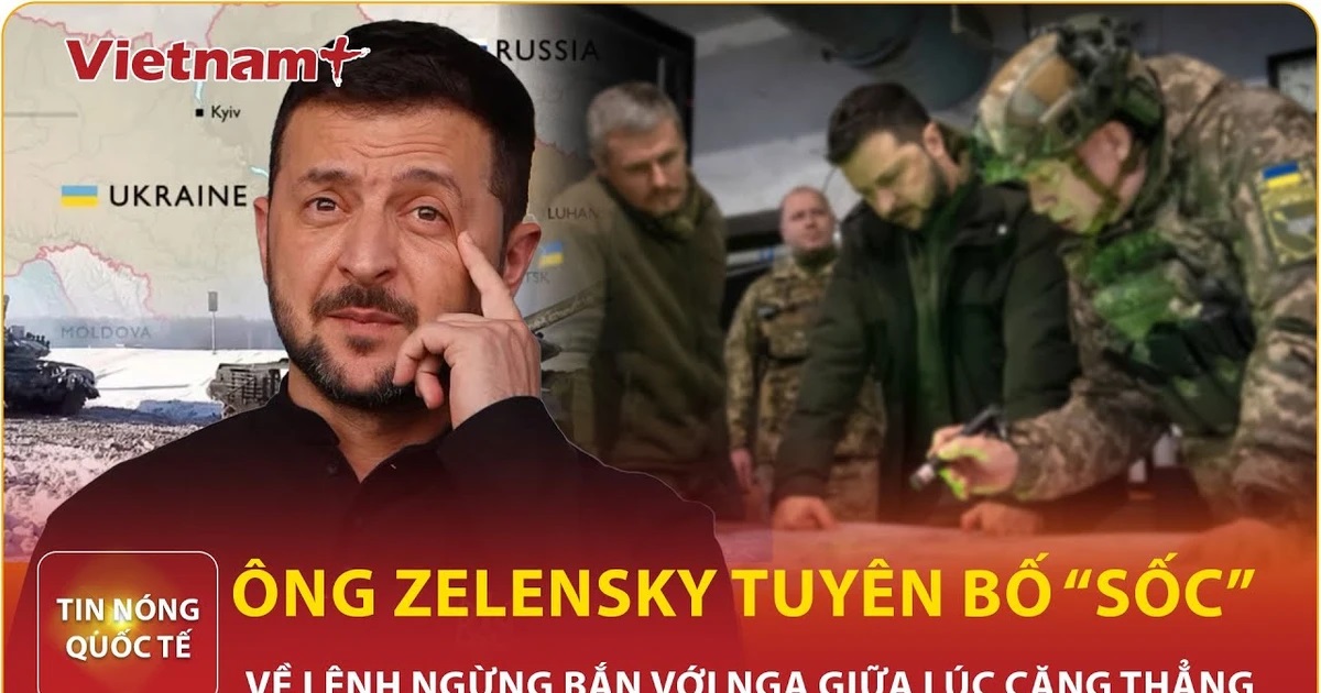 Chiến sự Ukraine giằng co, Tổng thống Zelensky tuyên bố ''sốc'' về lệnh ngừng bắn