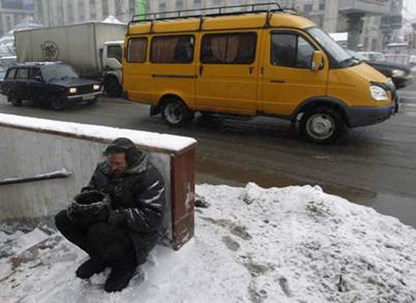 Chương trình năm mới cho người vô gia cư ở Nga