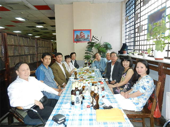 Nhà thơ “Khúc hát sông quê” với chiều Mátxcơva…