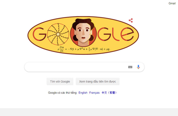 Nhà toán học Olga Ladyzhenskaya được Google vinh danh
