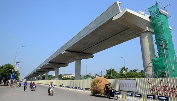 Nhà thầu dọa ngừng làm đường sắt Nhổn - Ga Hà Nội vì chậm thanh toán vốn