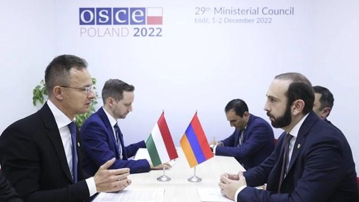 Hungary và Armenia nhất trí khôi phục quan hệ ngoại giao