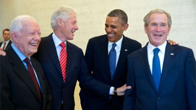 Ông Trump tách mình khỏi câu lạc bộ cựu tổng thống