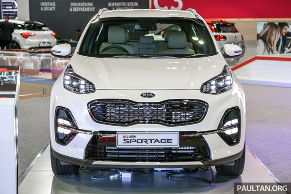Cận cảnh Kia Sportage 2019 bản GT-Line tại Malaysia