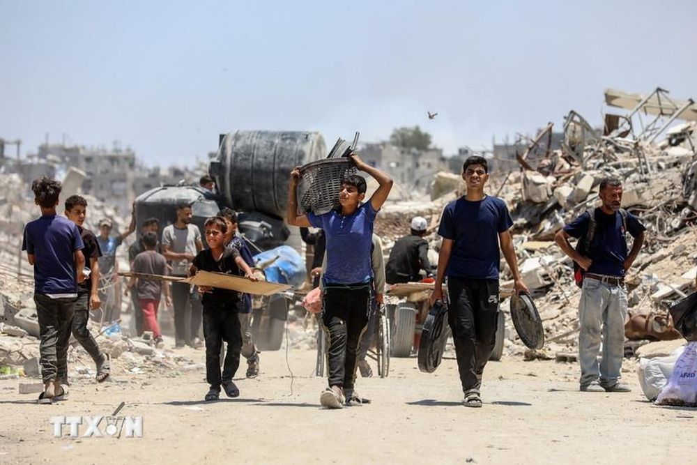 Hamas kêu gọi cộng đồng quốc tế ngăn chặn Israel chiếm đóng Gaza