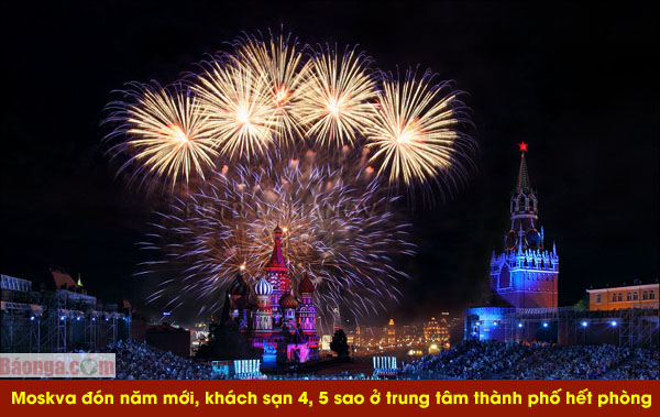 Moskva đón năm mới 2019 như thế nào?