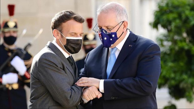 Pháp-Australia điện đàm lần đầu tiên kể từ sau ''khủng hoảng tàu ngầm''