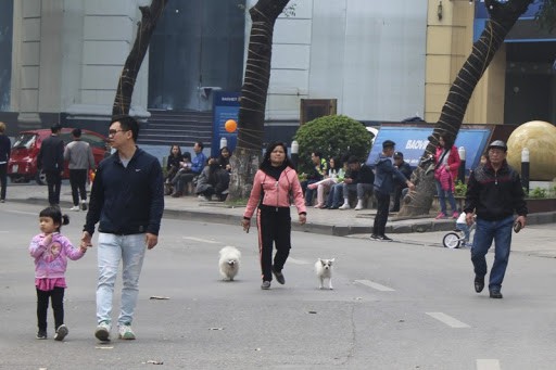 Hà Nội tạm dừng hoạt động không gian đi bộ hồ Hoàn Kiếm