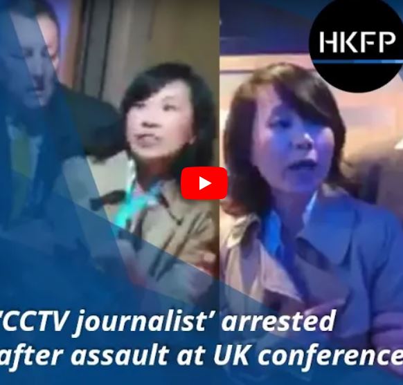 Nữ phóng viên Trung Quốc quát mắng MC, tát tình nguyện viên trên đất Anh