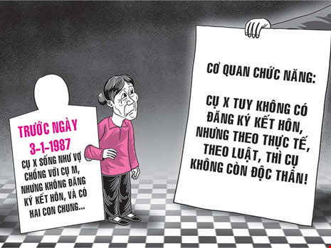 Cụ bà 71 tuổi xin xác nhận độc thân để lấy chồng