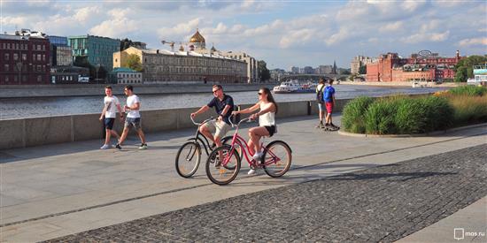 Thời tiết ấm áp quay trở lại Moskva