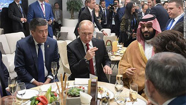 Vụ sát hại nhà báo Khashoggi: Nga - kẻ ngoài cuộc 