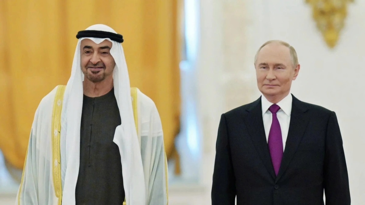 Tổng thống Putin hội đàm với Tổng thống Các Tiểu vương quốc Ả Rập Thống nhất