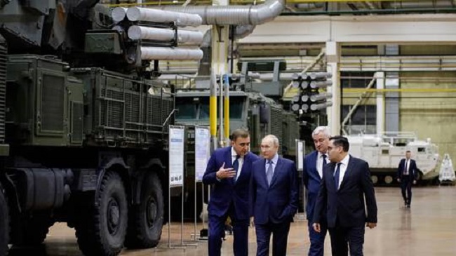 Tổng thống Putin thị sát thủ phủ công nghiệp quốc phòng Nga