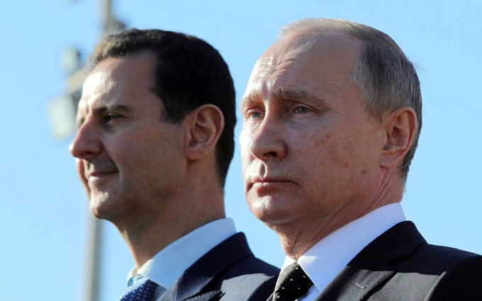 Tổng thống Nga Putin bất ngờ tới Trung Đông