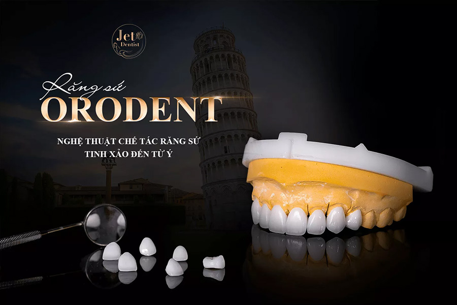 Nha khoa Quốc tế Jet Dentist: Răng sứ Orodent Bleach Innovation