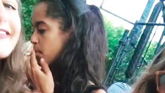 Con gái của Tổng thống Mỹ Barack Obama bị tố hút cần sa