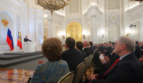 Những con số 12 với Thông điệp của Tổng thống Putin