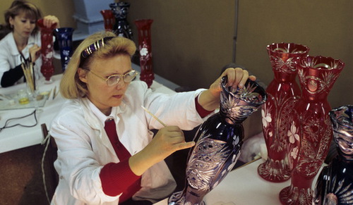 Giọt dầu từ pha lê Nga