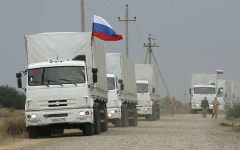 Nga chuẩn bị gửi chuyến hàng nhân đạo thứ 4 đến miền Đông Ukraine