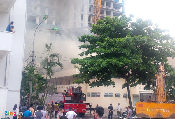 Cháy tại Đài truyền hình Việt Nam