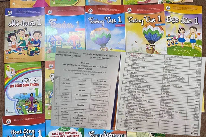 Lớp 1 ''cõng'' 23 đầu sách: Vẫn là ''căn bệnh'' nhồi nhét kiến thức