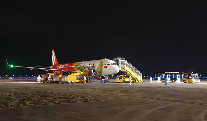 Vân Đồn đón 2 chuyến bay đưa công dân Việt Nam từ Nhật Bản về
