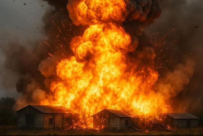 Kho vũ khí Ukraine bị xóa sổ trong vụ nổ dữ dội: Đòn tấn công chính xác từ Nga